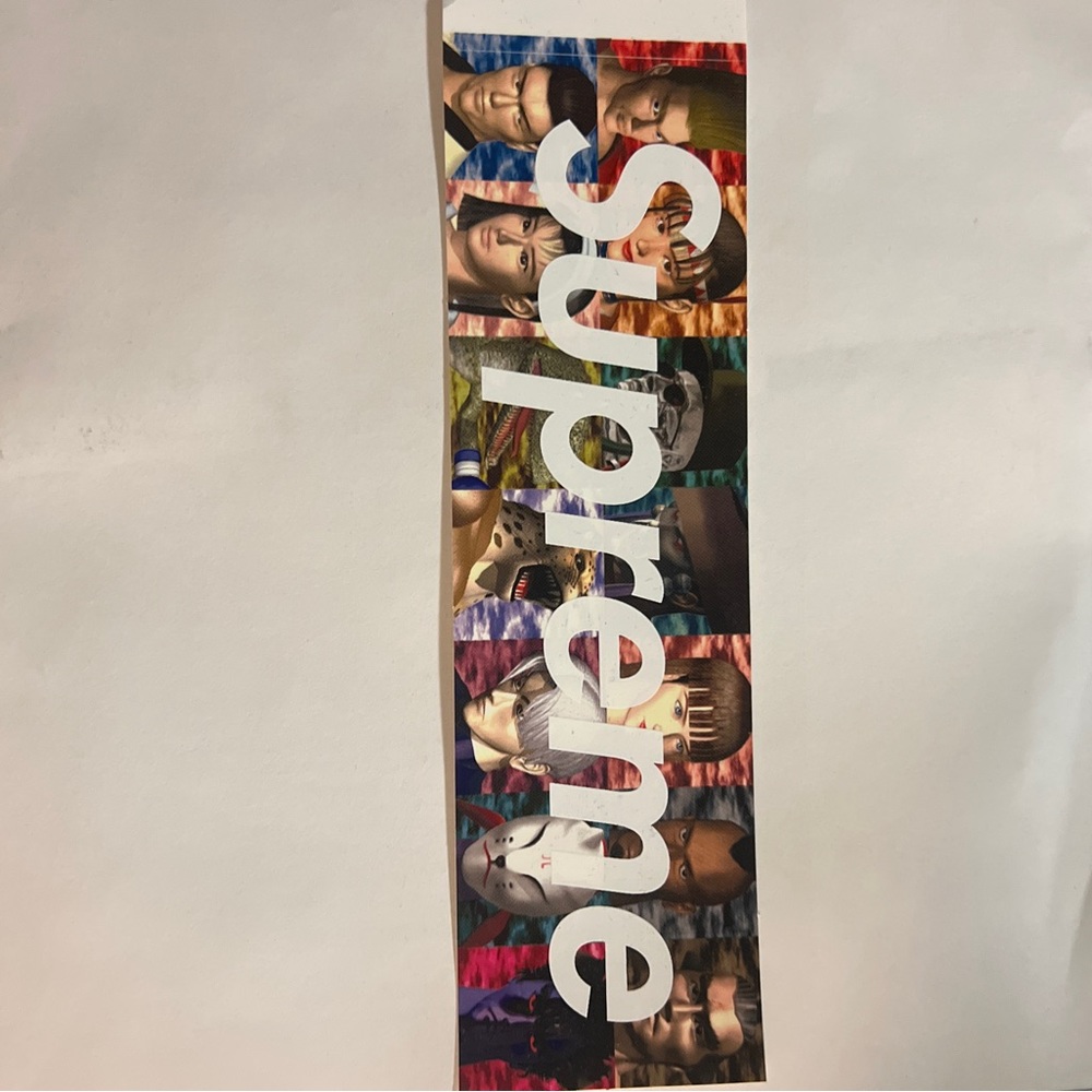 Supreme x Yohji Yamamoto Supreme Tekken Box Logo Sticker